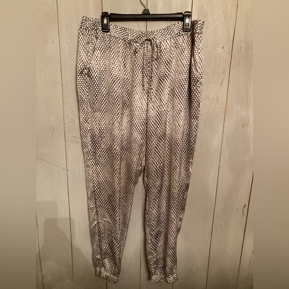 Michael Michael Kors Python Snakeskin Print Draws… - image 3